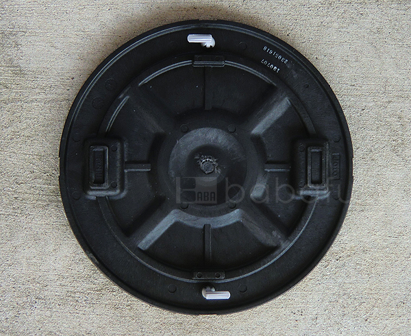 フジクリーン蓋ブラック(直径50.0cm耐荷重500kg) 詳細図