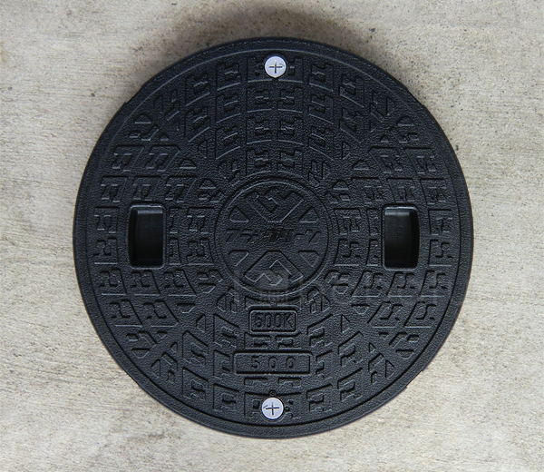 フジクリーン蓋ブラック(直径56.0cm耐荷重500kg) 詳細図