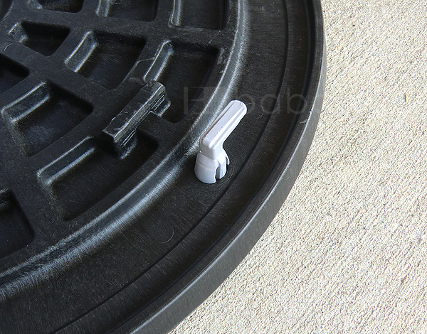 フジクリーン蓋ブラック(直径65.0cm耐荷重500kg) 詳細図