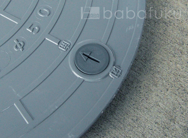 ニッコー蓋(直径55.5cm耐荷重1000kg) 詳細図 ニッコー蓋(直径55.5cm耐荷重1000kg) 詳細図