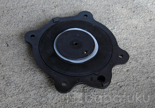 ブロアー安永ダイヤフラム式補修部品/LP30A・40A・60AN(ロッド付き) 詳細図