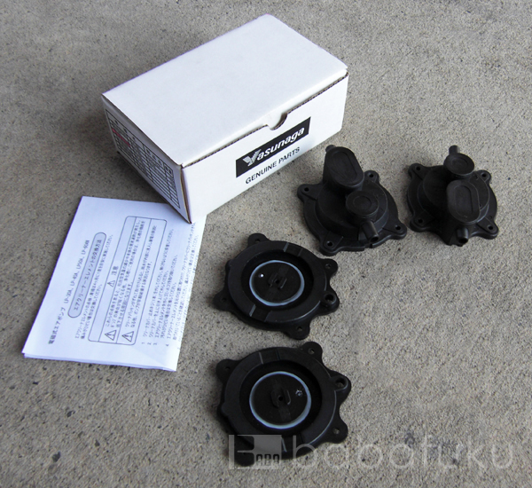 安永ダイヤフラム式補修部品/LP-60A・60NH 詳細図