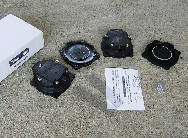 安永ダイヤフラム式補修部品/LP150-200 詳細図