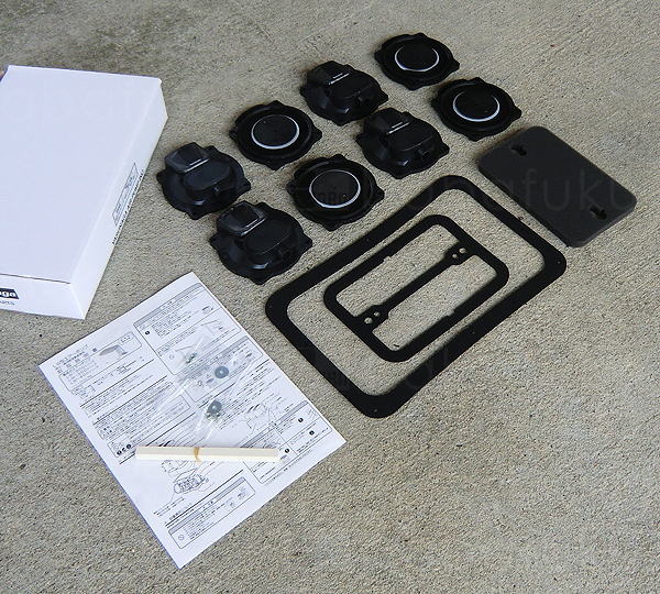 安永ダイヤフラム式補修部品/LW300-400 詳細図