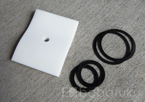 メドー・日東工器ピストン式補修部品/LA60E 詳細図