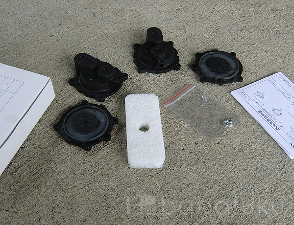 セコー(世晃)ダイヤフラム式補修部品/JDK30-40 詳細図 セコー(世晃)ダイヤフラム式補修部品/JDK30-40 詳細図