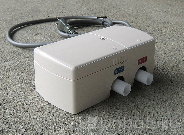 日東工器2つ口切り替えバルブ(左) 詳細図