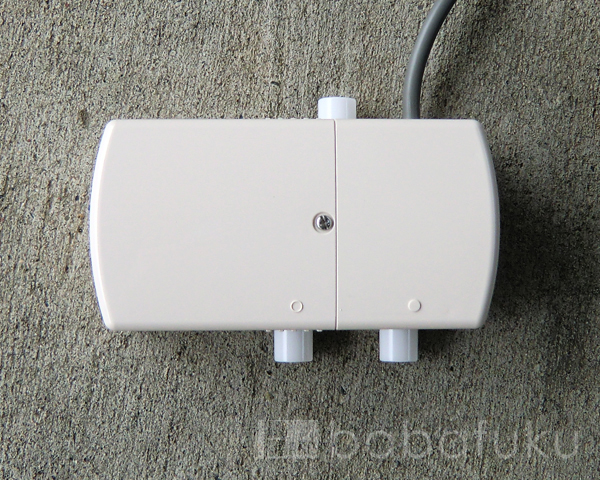 日東工器2つ口切り替えバルブ(右) 詳細図